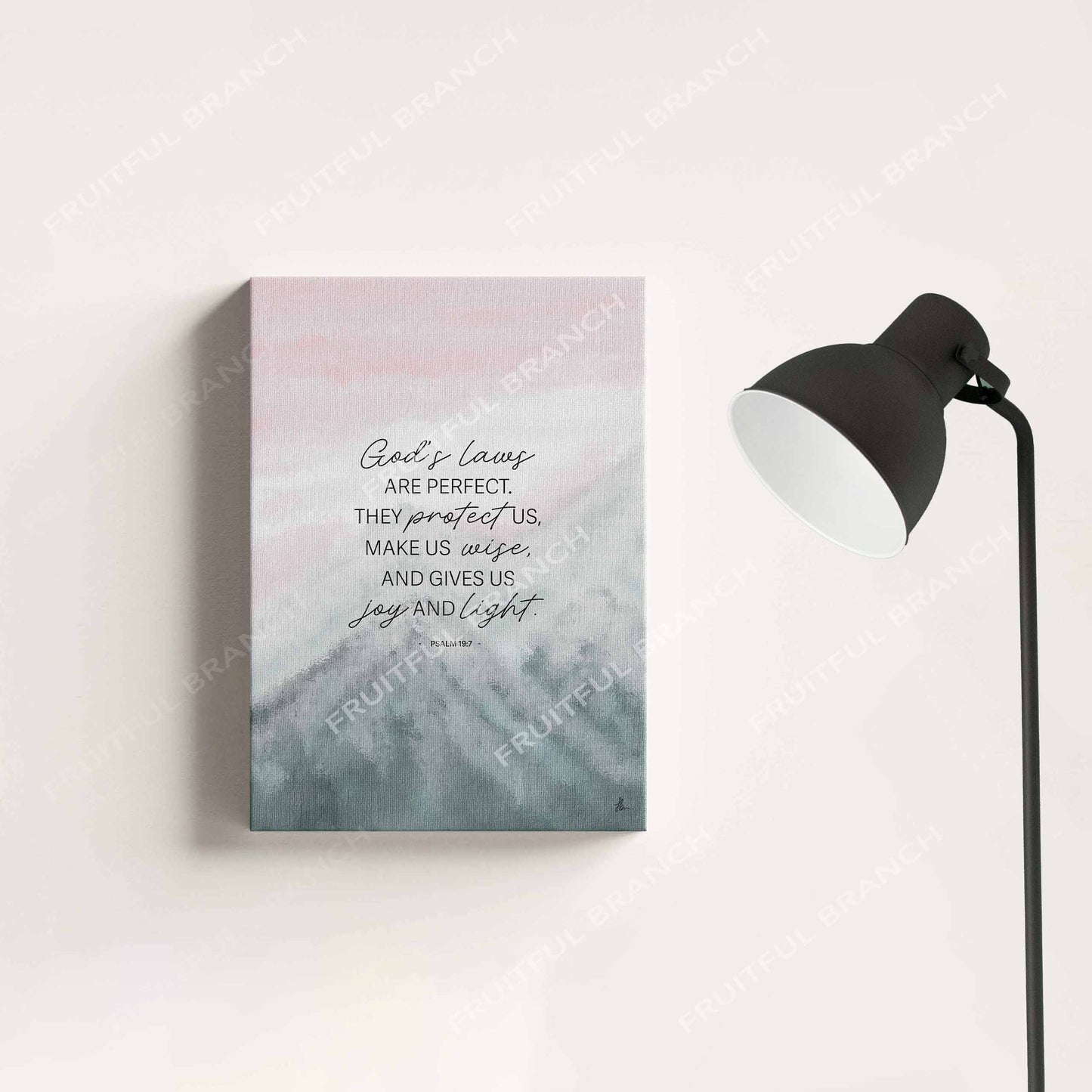 Psalm 19:7 (Pastel Skies)