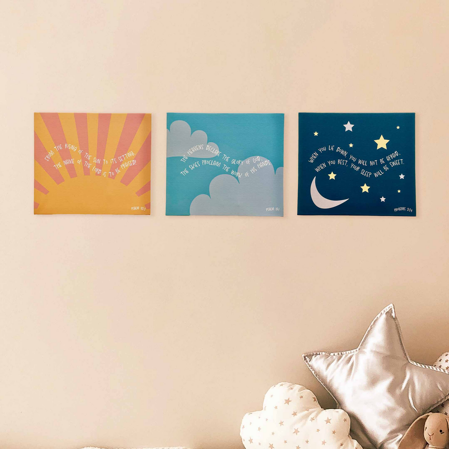 Kids Room Posters (Set of 3)