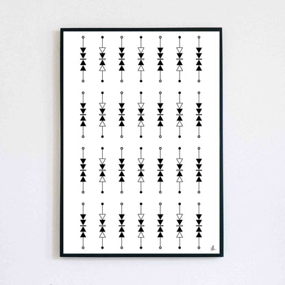 Monochrome Geometry