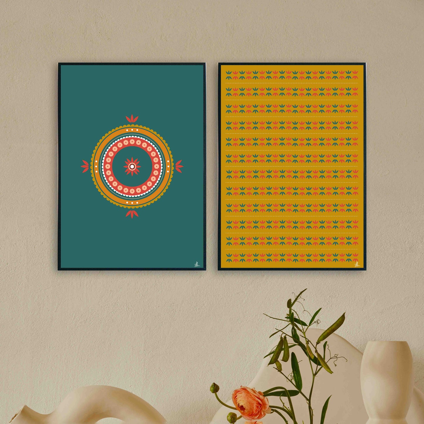 Summer Hues (Set of 2)