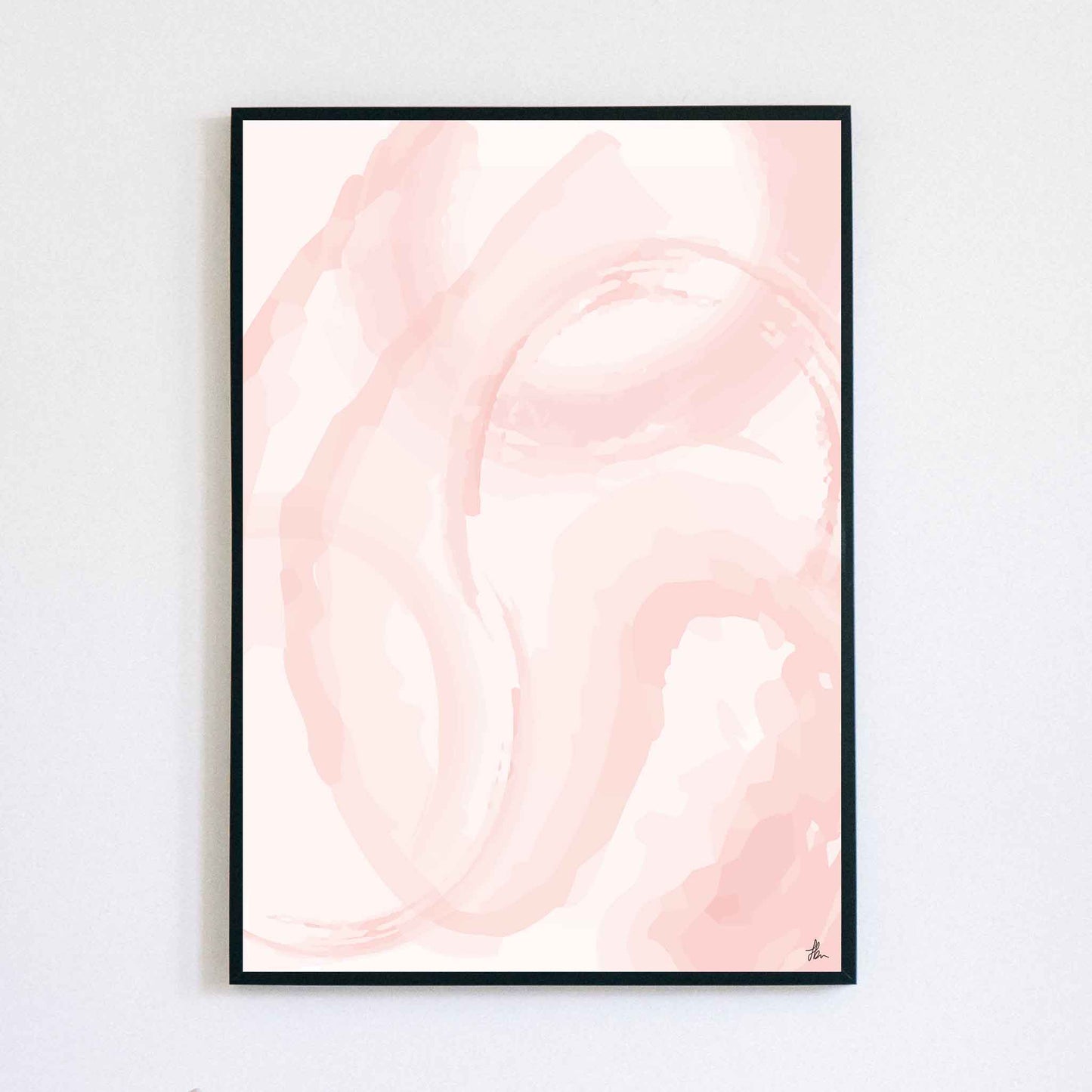 Swirls in Pink