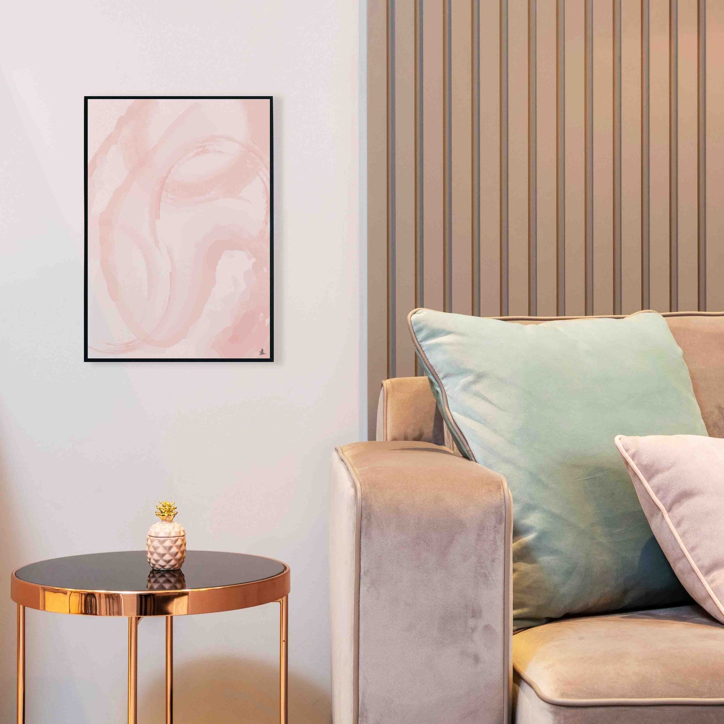 Swirls in Pink